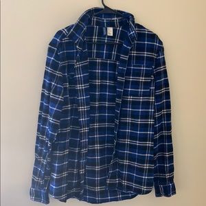 Blue flannel